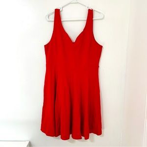 Red Sweetheart Neckline Sexy Red Dress